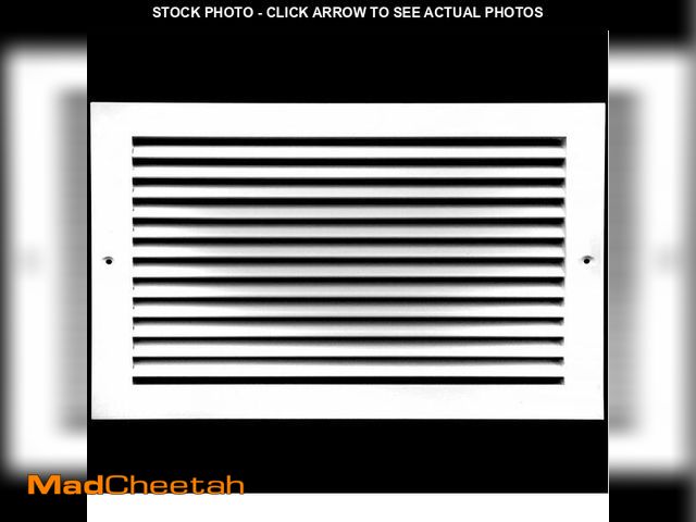 Lot 74-12603858 - HVAC Premium 10'' X 6'' Aluminum Return Grille - Easy Air Flow - Linear Bar Grilles [Outer Dimension...