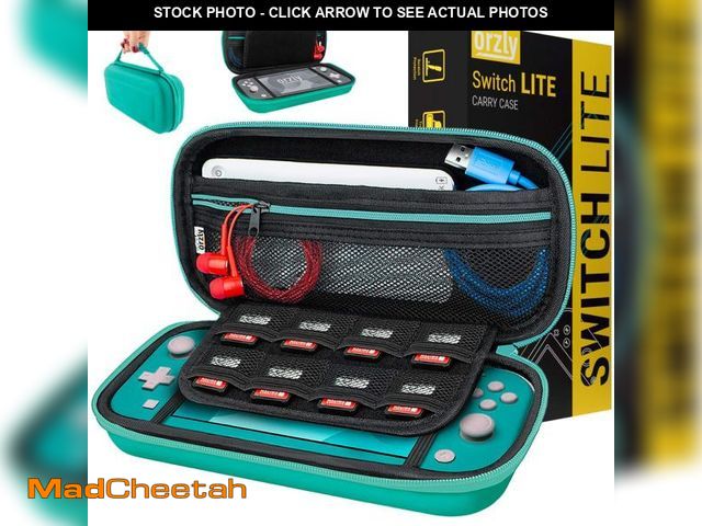 Lot 74-12440523 - Orzly Nintendo Switch Case (Turquoise, Switch Lite (5.5 inch Screen)) - UNUSED