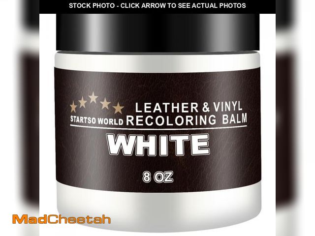 Lot 74-12313289 - STARTSO WORLD Leather Recoloring Balm - Repair Kit for White Furniture and Car Seats | Scratch Remov...