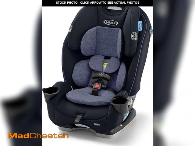 Lot 74-12285530 - Graco Slimfit 3-in-1 Convertible Car Seat, Ultra-Space-Saving Design, Silas, Suitable for Rear and F...