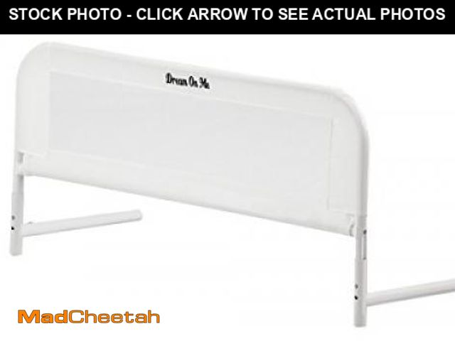 Lot 74-12096074 - Dream On Me Lightweight Mesh Security Adjustable Bed Rail for Toddler, Breathable Mesh Fabric, Suita...