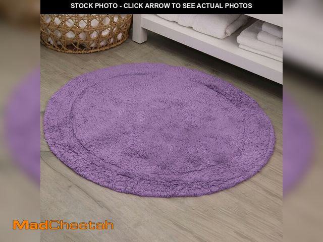 Lot 74-12828944 - Home Weavers Waterford Collection 100% Cotton Tufted Bath Rug, Extra Soft and Absorbent Bath Rugs, N...