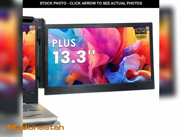 Lot 74-12882323 - Teamgee P1 Plus Laptop Screen Extender 13.3Ã¢â¬Â FHD 1080P IPS DisplayÃ¯Â¼ÅDual USB &amp; HDMI Po...