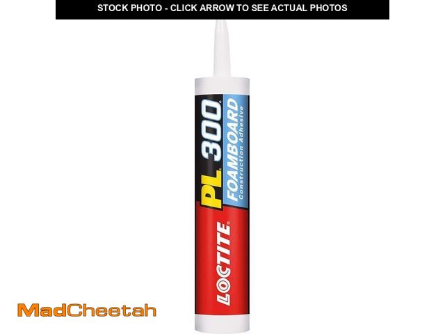 Lot 74-13823424 - PL 300 Foamboard 10 oz. Latex Construction Adhesive Blue Cartridge (6 pack) - UNUSED