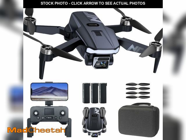 Lot 74-12704005 - N11 Pro GPS Drone with Camera for Adults 4K UHD Premium Quadcopter Featuring 90 Minutes Extended Fli...