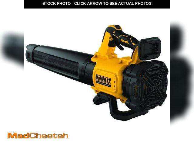 Lot 74-13134573 - DEWALT 20V MAX 125 MPH 450 CFM Brushless Cordless Handheld Leaf Blower with Concentrator Nozzle (Too...