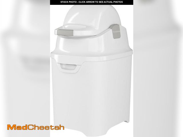 Lot 74-12396670 - Foundations Mini Diaper Pail with Airtight Lid - Durable &amp; Odorless Diaper Disposal, Large Capac...