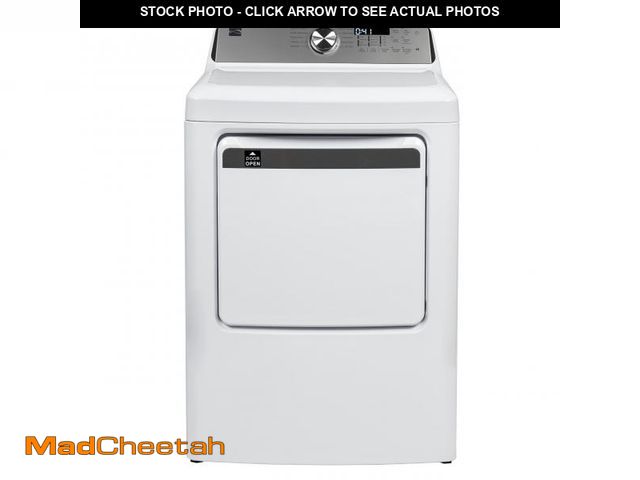 Lot 74-12278483 - (DENTED)(MOTOR IS NO GOOD)  Kenmore 7.0 cu. ft. Front Load Gas Dryer-with Guard to Reduce Wrinkles &...