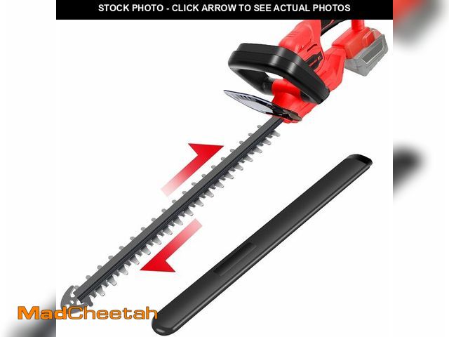 Lot 74-14348402 - Tronyan Hedge Trimmer Compatible with Milwaukee 18V Battery (Tool Only), Cordless Bush Trimmer with ...