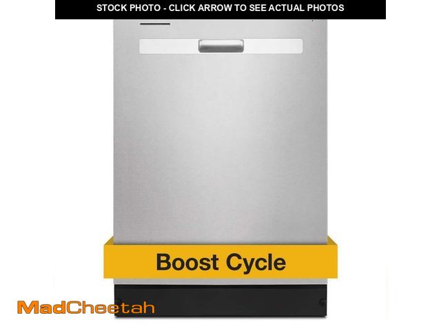 Lot 74-12835829 - Whirlpool 24 in. Top Control Built-In Tall Tub Dishwasher in Fingerprint Resistant Stainless Steel w...