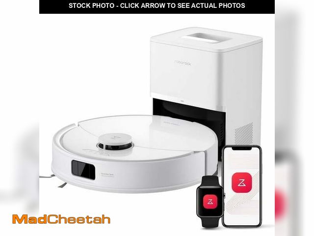 Lot 74-12989713 - Roborock Q10 X5+ Robot Vacuum and Mop, Self-Emptying, Hands-Free Cleaning for up to 7 Weeks, 10,000P...