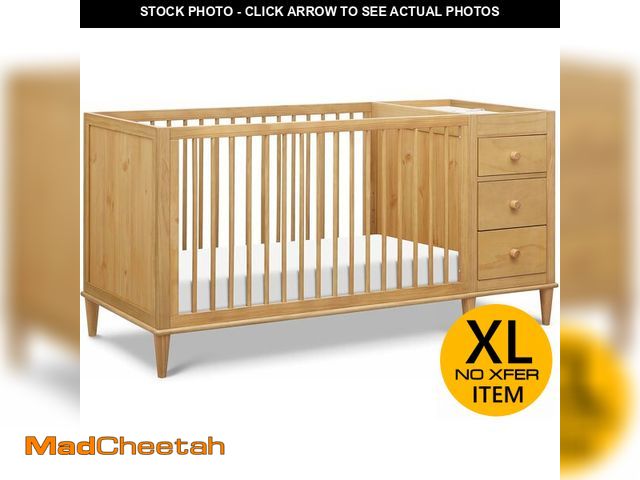 Lot 74-13070614 - Davinci Marley 3-in-1 Convertible Baby Crib &amp; Changing Table Combo - GREENGUARD Certified Wooden...