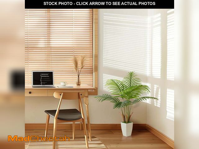 Lot 74-12887934 - Alupssuc 3ft Artificial Palm Tree, Pre Potted Faux Greenry Tree for Home Decor Indoor Outdoor, Tall ...