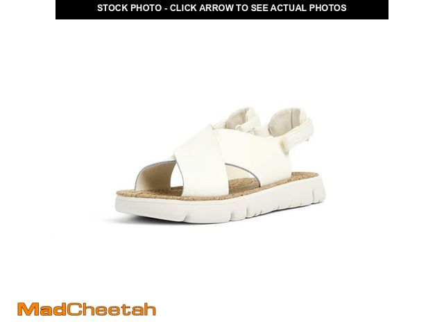 Lot 74-14332215 - Camper, Oruga Sandal, Women Sandal, White Natural, 7 - USED