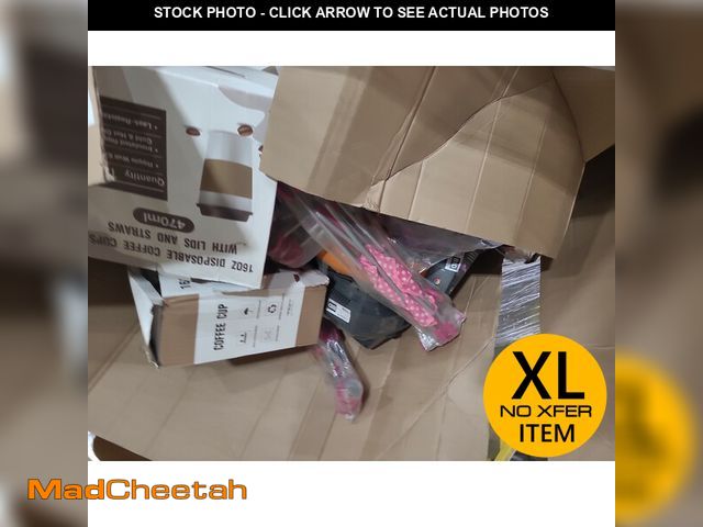Lot 74-12886779 - Mystery Pallet of General Merchandise  - MUST BE PICKED UP IN 7 DAYS - USED