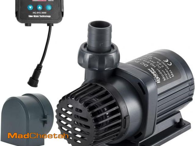 Lot 74-12327529 - Hygger 24V DC Water Pump with LCD Display Controller - 1720 GPH Inline/Submersible Saltwater Aquariu...