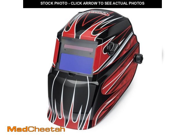 Lot 74-12870834 - Lincoln Electric Auto-Darkening Welding Helmet with Variable Shade Lens No. 7-13 (1.73 x 3.82 in. Vi...