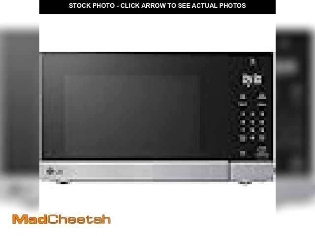 Lot 74-12530061 - LG NeoChef 0.9 cu. ft. 1000-Watt Countertop Microwave in Stainless Steel with Smart Inverter MSER099...