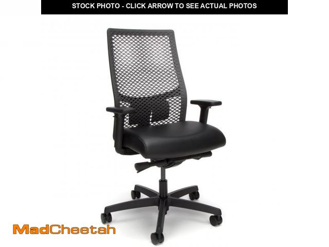 Lot 74-12430024 - HON Ignition 2.0 ReActiv Ergonomic Office Chair, Standard Synchro-Tilt Recline, Breathable Flex Back...