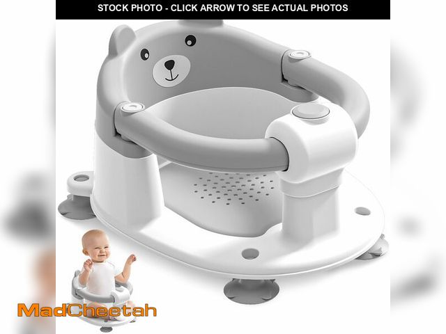Lot 74-13947645 - Baby Bath Seat for Babies 6 Months &amp; up, Non-Slip Toddler Bath Seats for Babies Sitting Up, Safe...