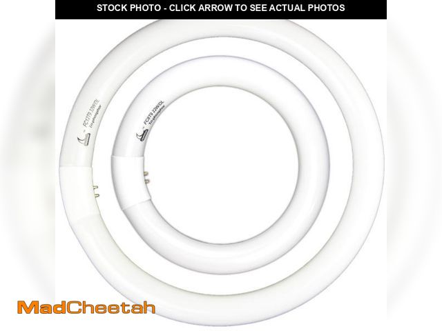 Lot 74-11549756 - FC8T9 22W and FC12T9 32W Daylight Set , Round Fluorescent Bulb 8 inch T9 22 Watts &amp; Circular Lig...