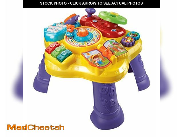 Lot 74-12696006 - VTech Magic Star Learning Table (Frustration Free Packaging), Yellow - USED