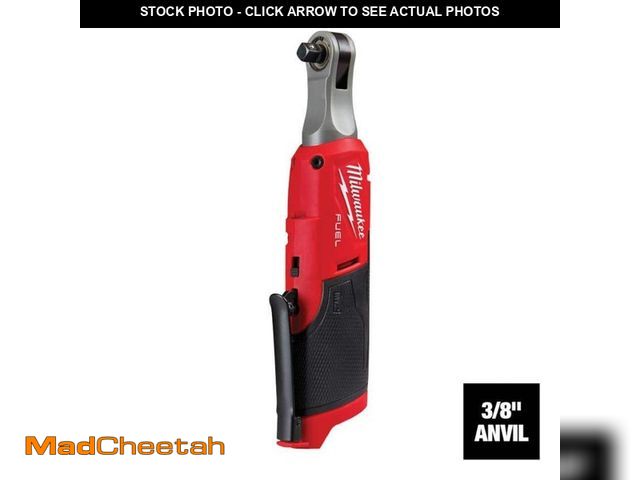 Lot 74-13132014 - Milwaukee M12 FUEL 12-Volt Lithium-Ion Brushless Cordless High Speed 3/8 in. Ratchet (Tool-Only) - U...