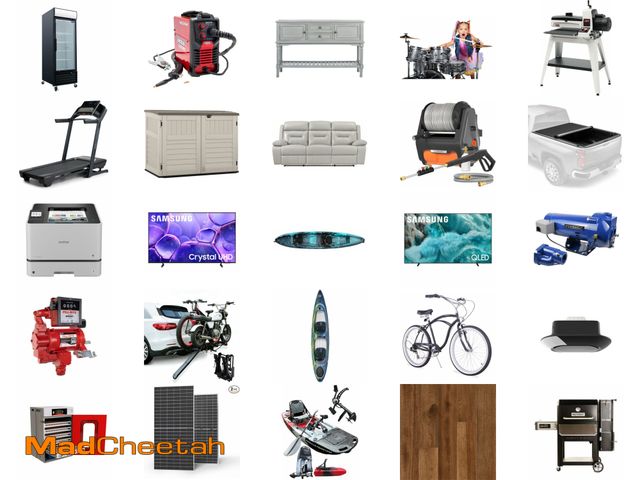 MadCheetah Holland - Overstock, Returns - Home Furnishings, Sports Equipment, Tools and Home Improvement - April 30, 2026
