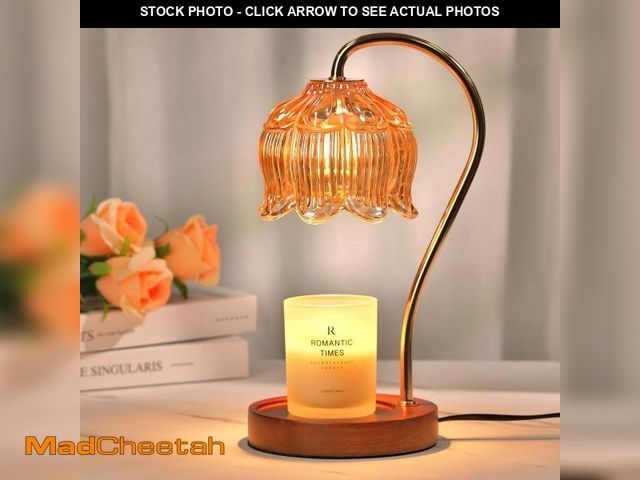 Lot 74-12124682 - Flower Candle Warmer Lamp with Timer, Dimmable Candle Lamp Warmer, Birthday Christmas Gifts for Wome...