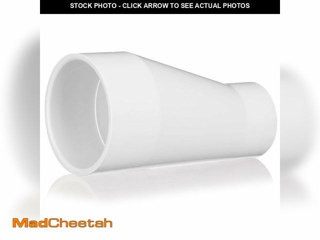 Lot 74-14301356 - Pushglossy 3" X 2" PVC Pipe Fitting Compatible with 429-E Series Eccentric Reducer Coupling Schedule...