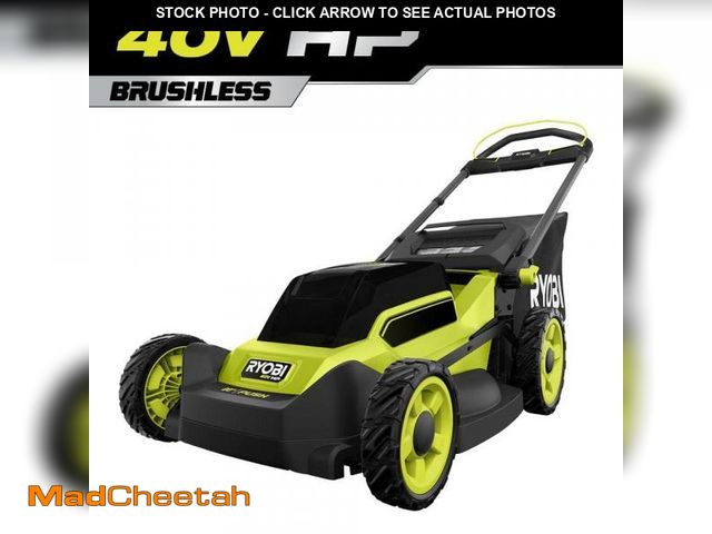 Lot 74-12055147 - RYOBI 40V HP Brushless 20 in. Cordless Battery Walk Behind Push Lawn Mower (Tool Only) - UNUSED