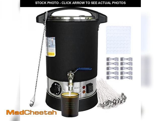 Lot 74-12044583 - TOAUTO ÃÂ¯ÃÂ¼ÃÂ¶3 Wax Melter for Candle Making 12Lbs Large Electric Wax Melting Pot with Quick Po...