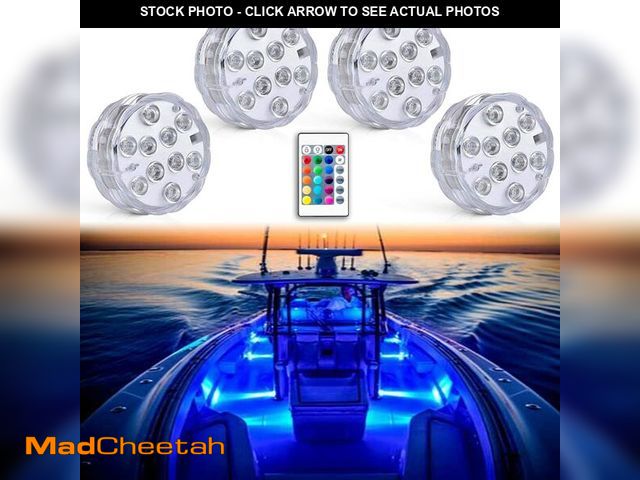 Lot 74-14213283 - Seaponer Boat Lights Wireless Battery Operated, Waterproof Marine Led Light for Deck Courtesy Interi...