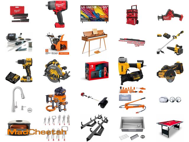 MadCheetah Sturgis - Overstock, Returns - Baby, Home, Tools & Home Improvement, Furniture, Health & Beauty, Electronics, Kitchen, Computers, Toys, Sports and More! - February 26, 2026