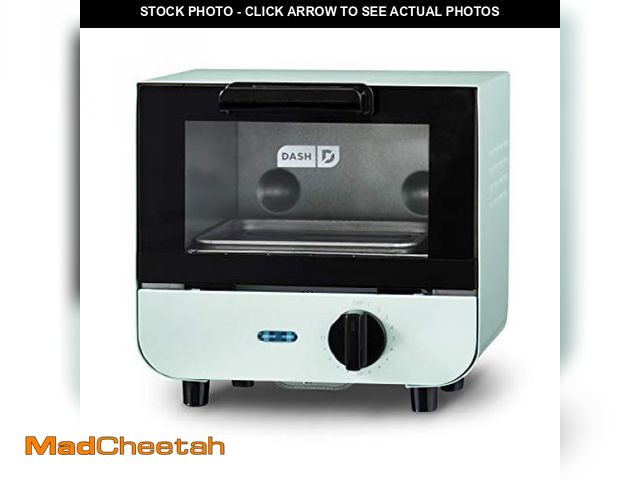 Lot 74-12136873 - DASH Mini Toaster Oven Cooker for Bread, Bagels, Cookies, Pizza, Paninis &amp; More with Baking Tray...