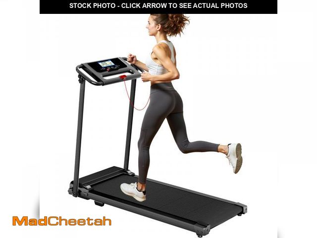 Lot 74-12136347 - Portable Treadmill with Handle, 3.0HP Walking Pad Treadmill, Electric Compact Treadmills,Treadmills ...