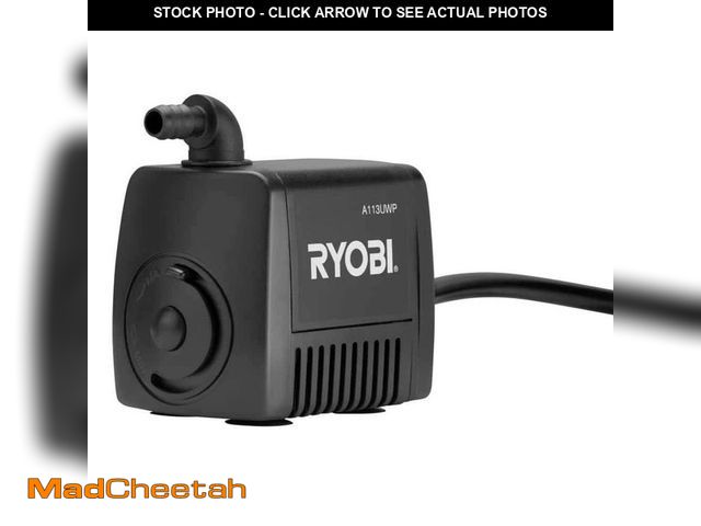 Lot 74-12784229 - RYOBI Universal Water Pump - UNUSED