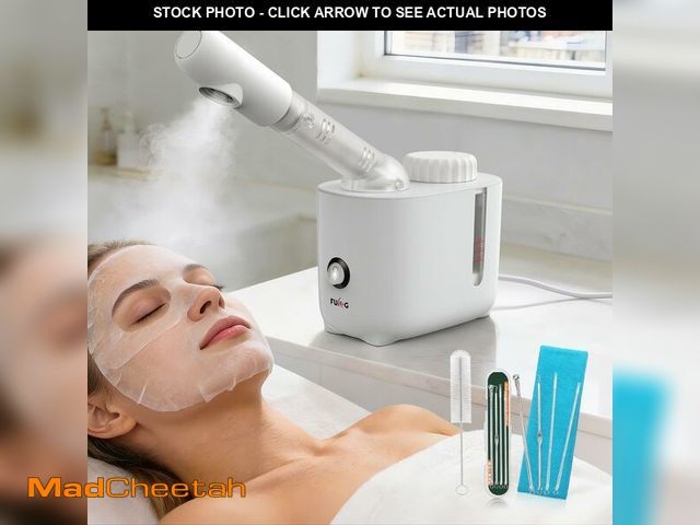 Lot 74-14267351 - Fulog Facial Steamer Nano Ionic Face Steamer with 360ÃÂ° Rotating Arm, Esthetician Facial Steamer f...
