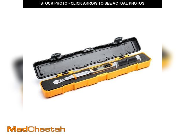 Lot 74-13287964 - GEARWRENCH 1/4 in. Drive 120XP Flex Head Electronic Torque Wrench with Angle (2 ft./lbs. to 20 ft./l...