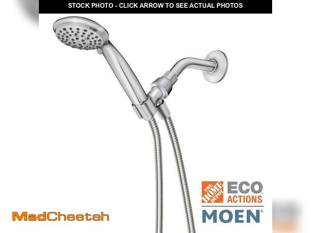 Lot 74-13050279 - MOEN Attune 6-Spray Patterns Wall Mount 4 in. Handheld Shower Head 1.75 GPM in Chrome - UNUSED