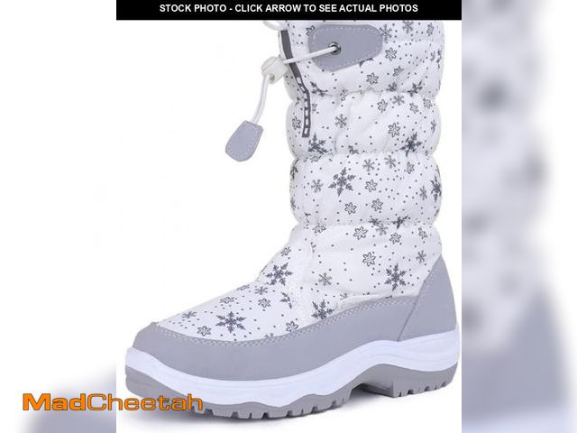 Lot 74-12404505 - *SEE PICS FOR DESIGN* Women's Snow Boots Winter II Water-Resistant Fur Lined Frosty Warm Anti-Slip B...