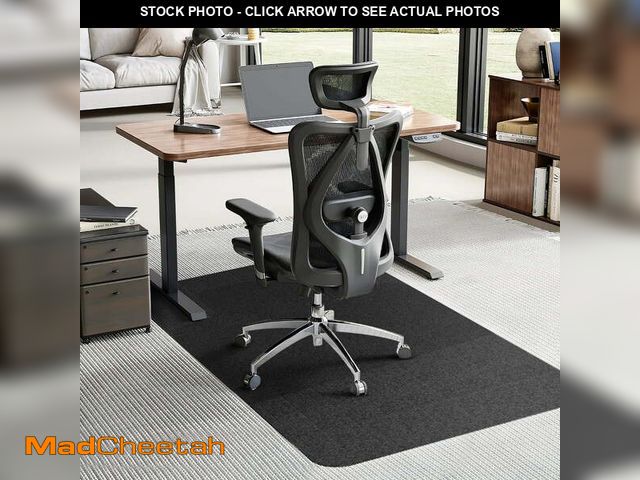 Lot 74-12548625 - GPED Office Chair Mat for Carpet, 36" x 48" Rectangle Carpet Protector Mat, Sturdy Carpet Chair Mat ...