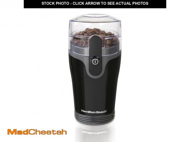 Lot 74-11550833 - Hamilton Beach Fresh Grind Electric Coffee Grinder for Beans, Spices and More, Stainless Steel Blade...