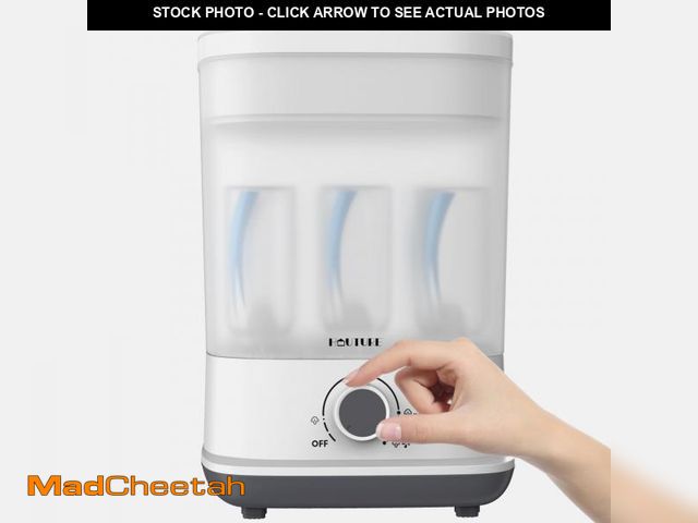 Lot 74-12112355 - Bottle Sterilizer and Dryer | Esterilizador de Biberones, HAUTURE Baby Bottle Sanitizer and Dryer, F...