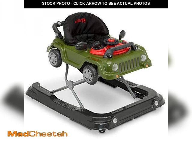 Lot 74-12098307 - Jeep Classic Wrangler 3-in-1 Grow With Me Activity Walker - Features Music, Lights, Removable Play T...