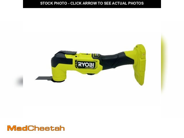 Lot 74-12796391 - (MISSING GUARD) RYOBI PBLMT50B ONE+ HP 18-Volt Brushless Cordless Multi-Tool (Tool Only) - USED