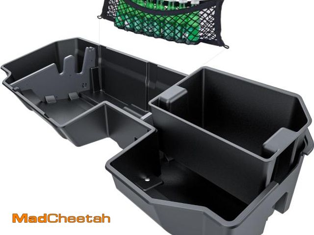 Lot 74-12167995 - WHALEMOTOR Underseat Storage Compatible with Chevy Silverado/GMC Sierra 1500(2019-2025)&amp;2500 350...