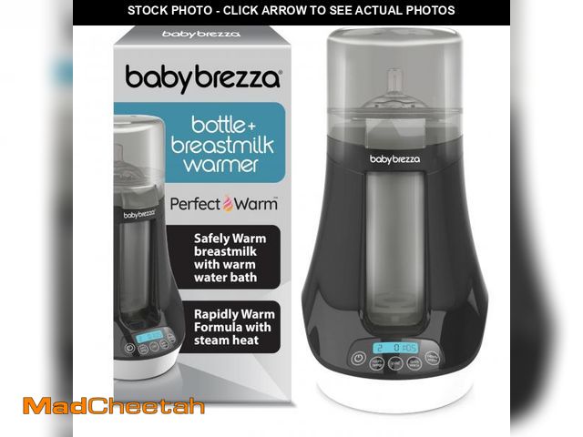 Lot 74-12213308 - Baby Brezza Fast Baby Bottle Warmer - Baby Milk Warmer + Breastmilk Warmer Defroster Ã¢â¬â 2 Uniq...