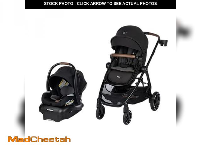 Lot 74-12043182 - Zelia2 Luxe Travel System - New Hope Black - USED