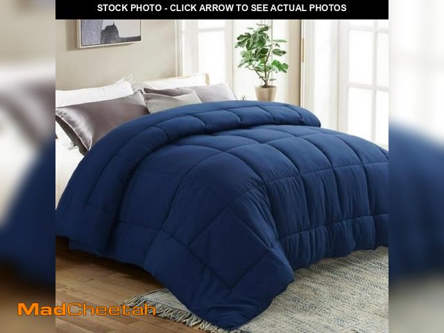 Lot 74-12157903 - EMONIA Queen Comforter Duvet Insert  Light Weight Down Alternative Comforter  Fluffy Washable Quilt ...